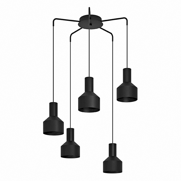 Casibare hanglamp 5-lichts
