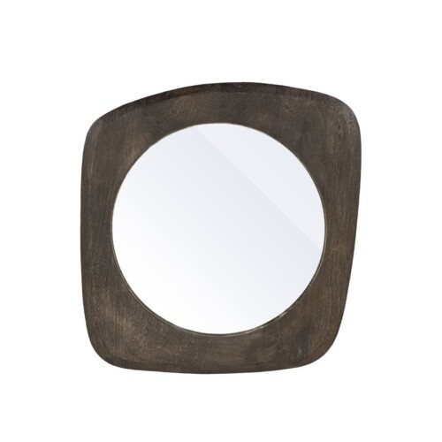 Moku small spiegel bruin