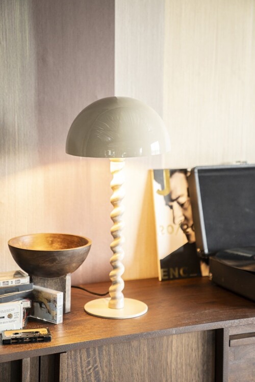 Luox tafellamp beige