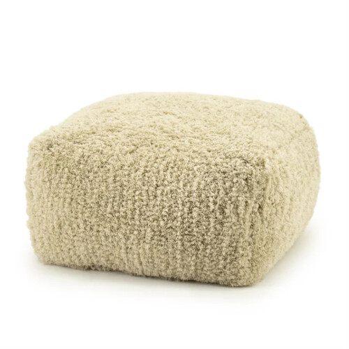 Fez poef naturel